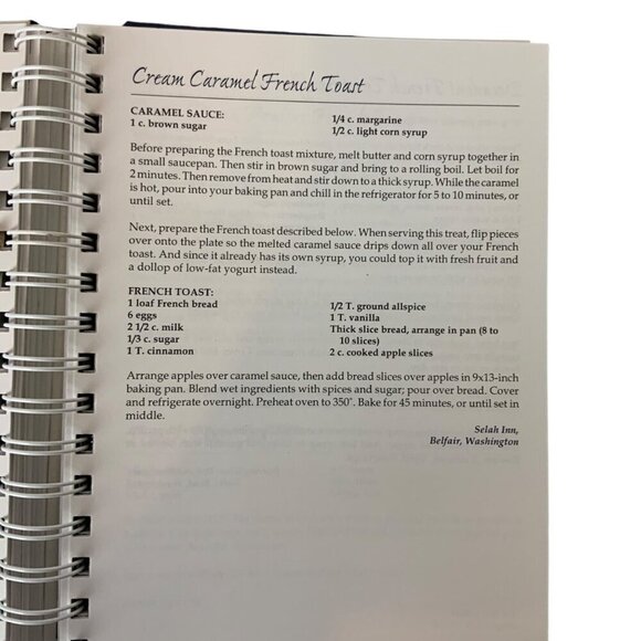 Northwest Mornings Washington Bed & Breakfast Guild Cookbook Favorite Recipes 20 - Picture 10 of 14